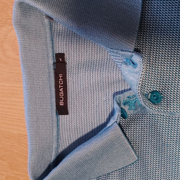 SOLD Bugatchi blue polo - Picture 2 of 2